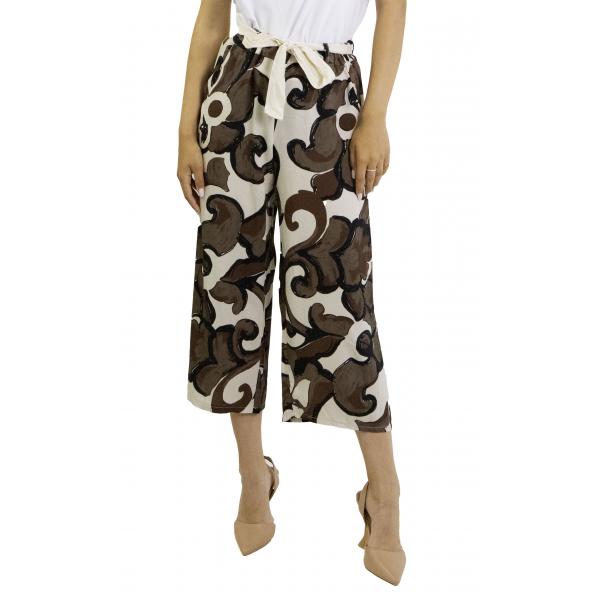 Pantalone fantasia con cinta Jennyfer